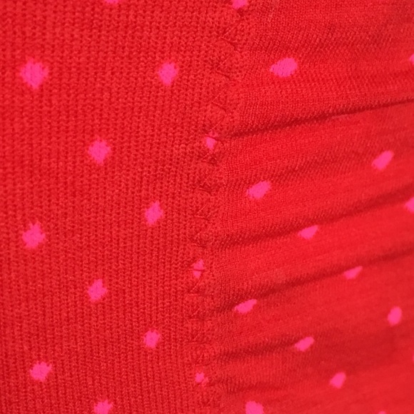 Red and Pink Polkadot Bandeau - Picture 3 of 5